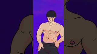 Mash muscle growth animation
