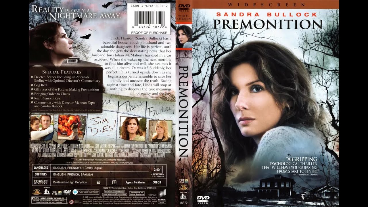 Opening & Closing to Premonition 2007 DVD (2010 Reprint)