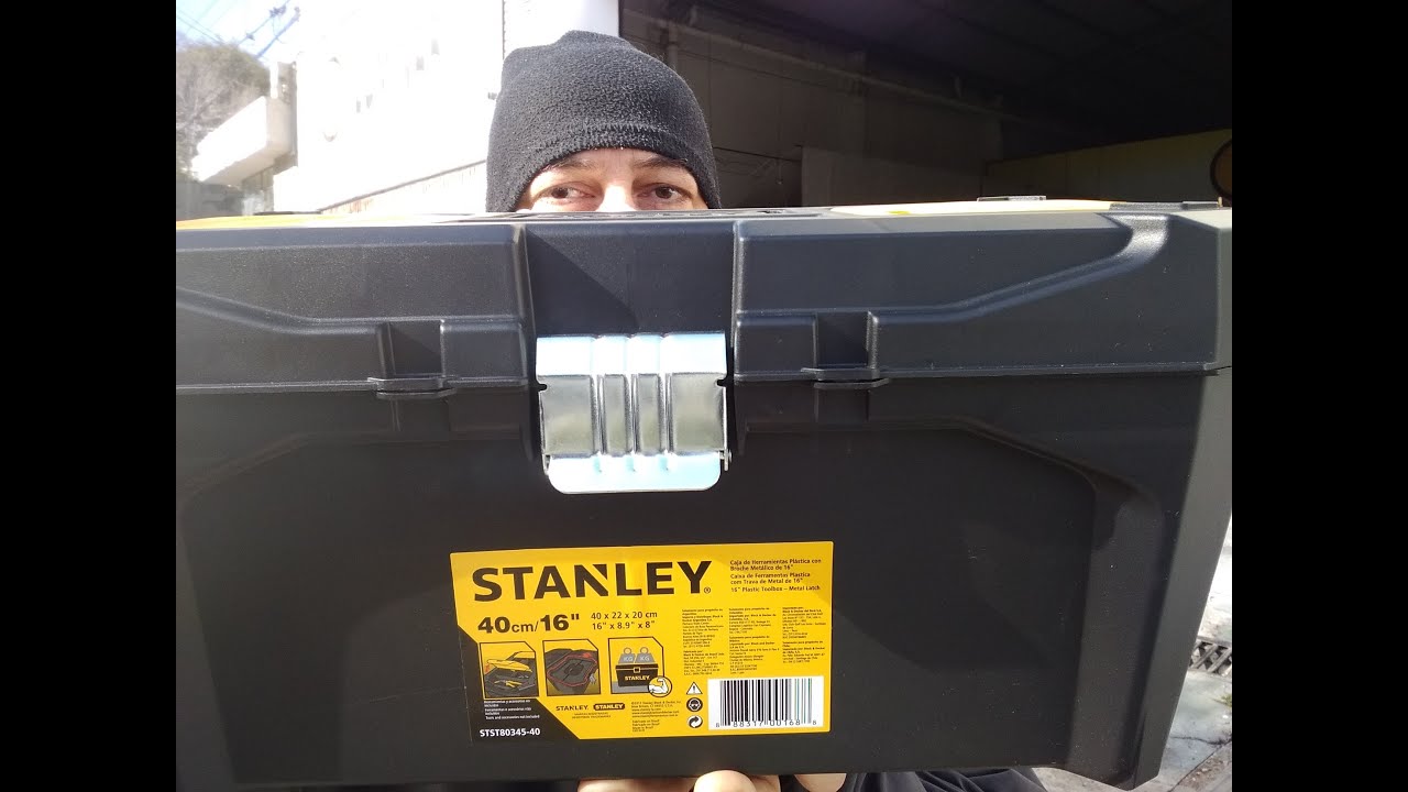 CAJA PLASTICA STANLEY PARA HERRAMIENTAS 16-013 DE 15