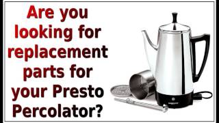 Presto 02811 12-Cup Stainless Steel Percolator Parts