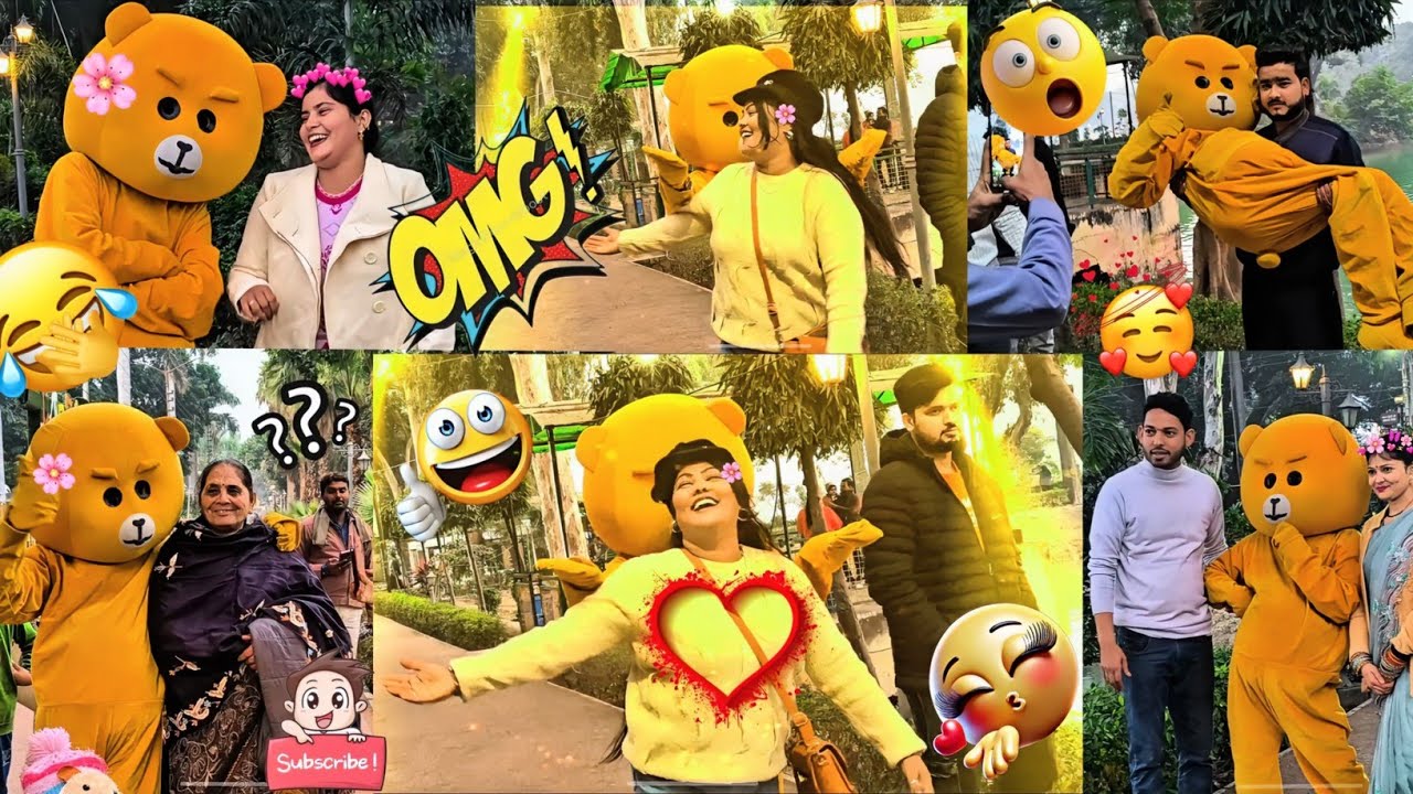 कनपुरिया बकलोल टेडी 😂 funny डेंस फूल मस्ती कारगिल पार्क पब्लिक रिएक्शन 😱 on cute girls'।। 