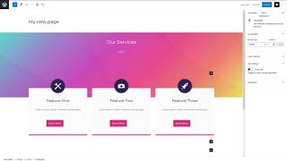 WordPress Adding Block Patterns With Cordero Theme