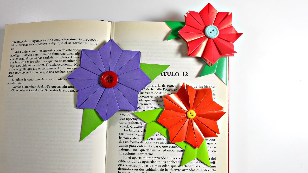 Has visto alguna vez estos marcapaginas originales? si te gusta leer o  sabes de alguien a quien le vuelva… | Diseño origami, Marcador origami,  Manualidades origami