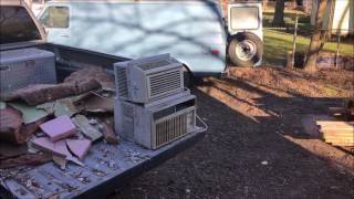 building the shop part 1: destroying a toilet with a concrete block DIY