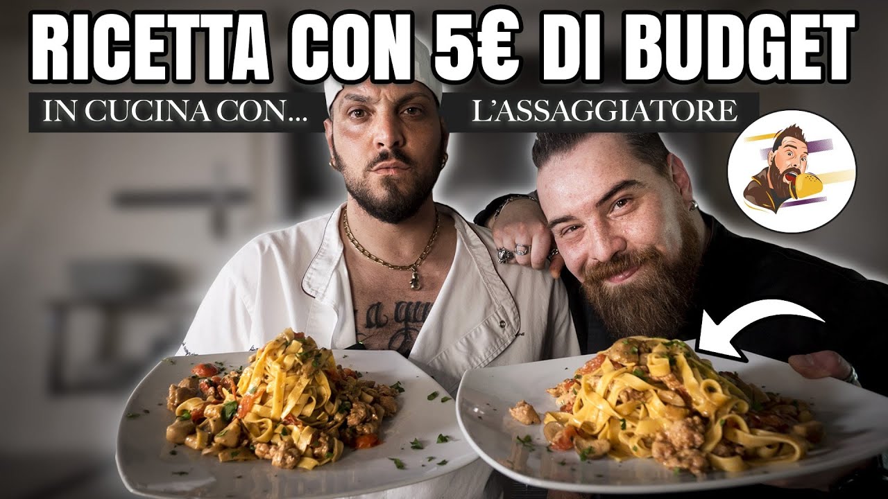 FETTUCCINE SVUOTAFRIGO con 5€ di budget a persona con @LAssaggiatore