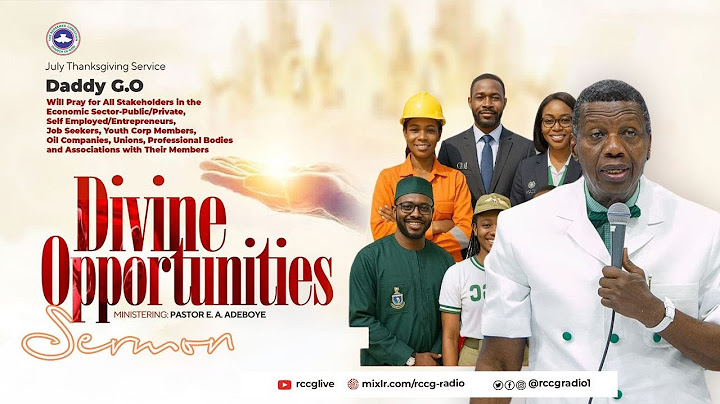 PASTOR E.A ADEBOYE | RCCG JULY 2025 THANKSGIVING SERVICE