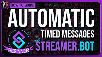 Beginners Guide: Adding Timed messages with Streamer Bot Tutorial #streamerbot #streamerdotbot #obs
