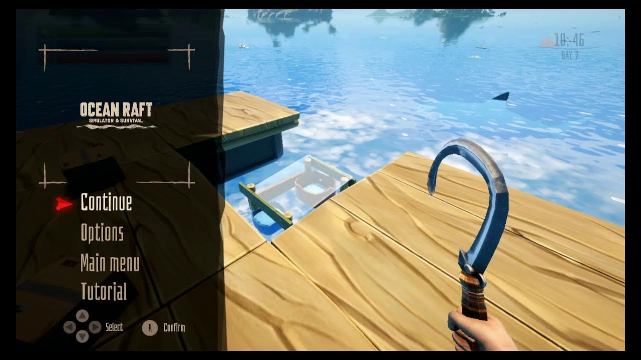 ocean raft simulator and survival