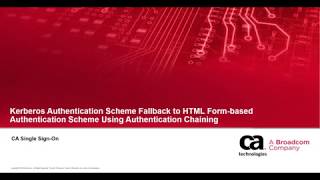 Kerberos Authentication Scheme Fallback to Form Authentication Scheme Content