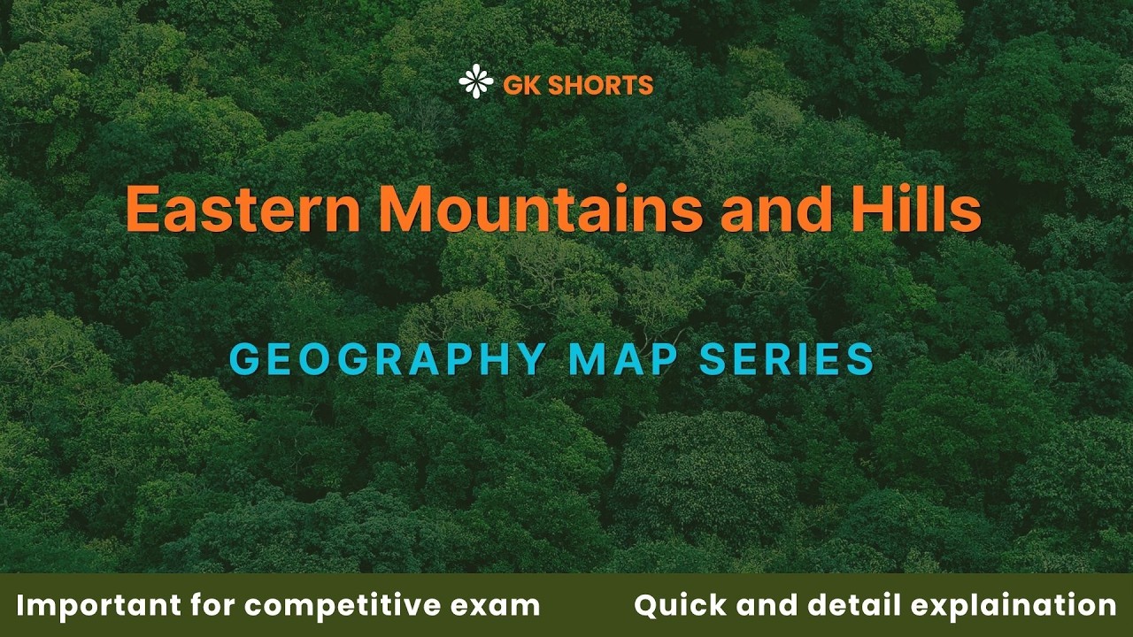 Poorvanchal Range, Eastern Hills & mountains - GEOGRAPHY MAP SERIES ...