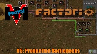 HMV Plays Factorio - 05: Production Bottlenecks