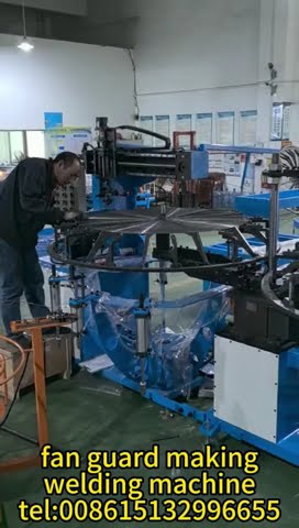 fan guard making welding machine #wirebendingmachine - YouTube