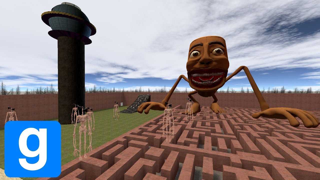 GMOD NEXTBOT MONSTER MASHUP: SCP-096, SIREN HEAD & SAHUR TAPES | Chaos & Horror Battle!