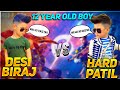Raistar Kon Banega? || Desi Biraj VS Hard Patil || 12 Year Old Boy Op Gameplay || Garena Free Fire