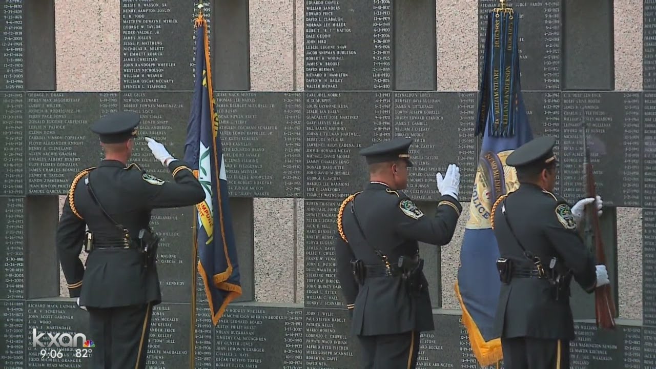 Remembering APD officers killed in the line of duty at the Texas Peace ...