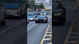Black 🖤Bugatti Chiron &amp; White Rolls Royce Spotted in China Traffic 🔥🏎️ Luxury Car Heaven 🇨🇳#Bugatti