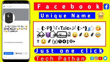 Facebook Unique Name script | How to create unique name without update | #youtube #video