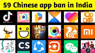 Tiktok Ban in india | 59 Chinese app ban in india | 59 Chinese app list