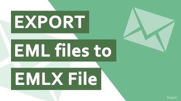 Export EML files to EMLX || Simple steps to transfer multiple EML files to EMLX files.