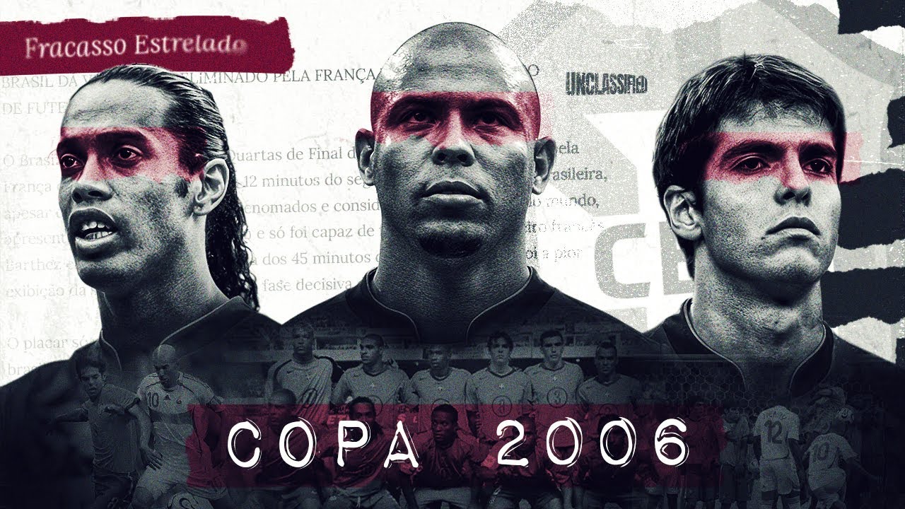 Como o Brasil PERDEU uma Copa do mundo com o melhor elenco da história - Brasil 2006