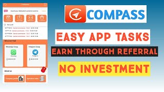 Earn through simple tasks with Compass app/ Tamil work from home jobs/ Mobile app screenshot 4