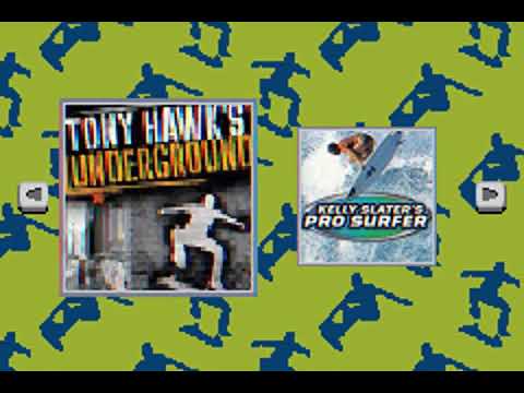GBA Tony Hawk + Kelly Slater 欧州ドイツ版 未開封 Tony Pro Hawk
