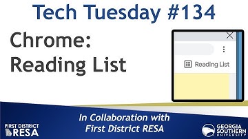 Tech Tuesday #134: Chrome Reading List