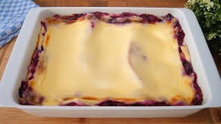 Sweet Berry Lasagna 🍓Creamy red berry lasagna in 10 minutes | NEW RECIPE screenshot 5