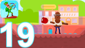 Bowmasters - Gameplay Walkthrough Part 19 - Rufus (iOS, Android)