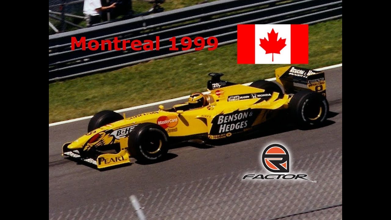 F1 199 rfactor | F1 1999 WCP | Jordan 199 | Montreal - Onboard Lap - YouTube