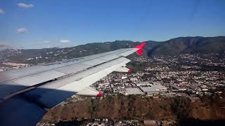Av742 Landing To La Aurora International Airportguatemala City