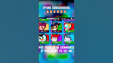 1v1ing Subscribers🔥🔥🔥#brawlstars #1v1