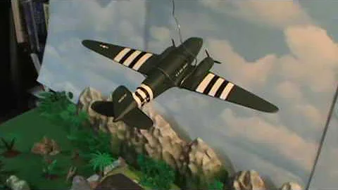 Don salutes Captain Cecil Bailey who "flew the hum...