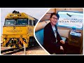 The INDIAN PACIFIC 2022: Adelaide to Perth in GOLD TWIN - luxury sleeper train across Australia