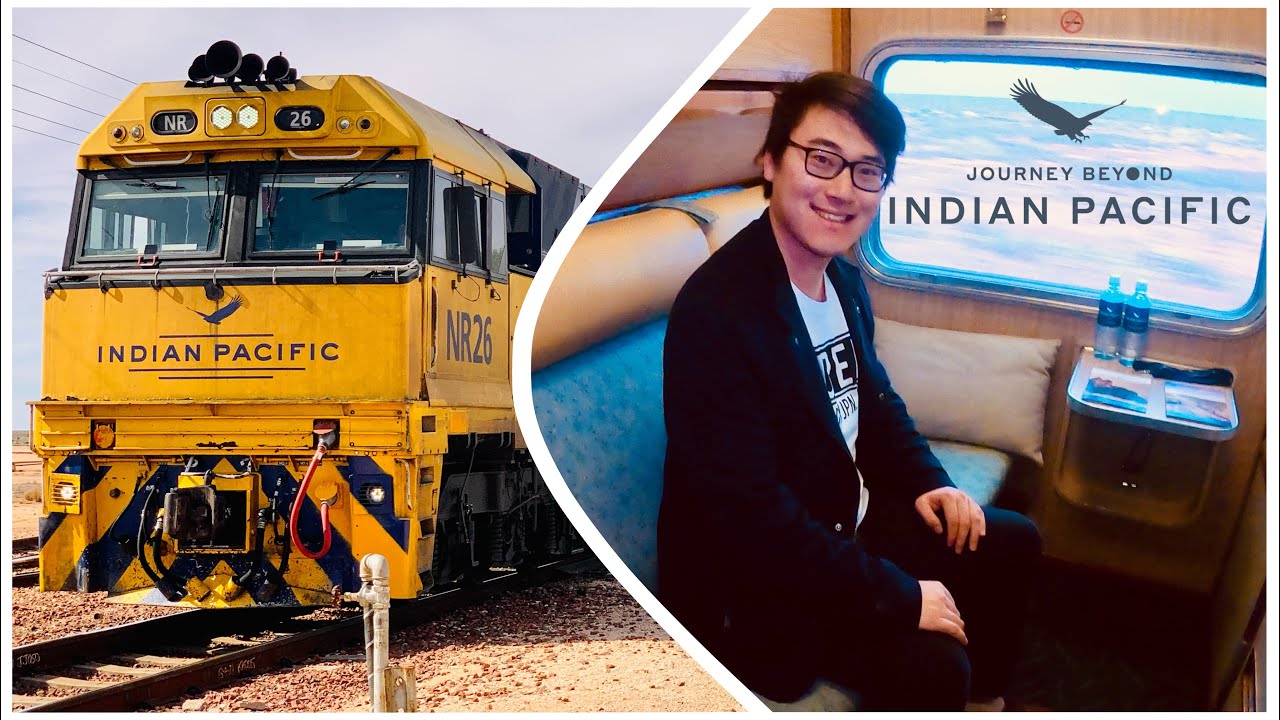 The INDIAN PACIFIC 2022 Adelaide To Perth In GOLD TWIN Luxury 