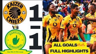 Kaizer Chiefs Vs Mamelodi Sundowns Highlights  Semifinals  Mtn8 First Lag