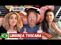 GRINGOS PROVANDO LINGUIÇA TOSCANA