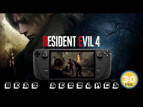 Resident Evil 4 Remake on Steam Deck - This game looks and plays AMAZING!! Best Settings & Gameplay!