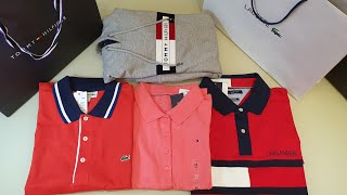 Lacoste Poloshirt and Tommy Hilfiger Shirt \u0026 Sweater - Unboxing - YouTube