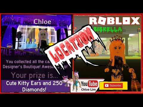 Chloe Tuber Roblox Royale High Halloween Event Gameplay Siskella S Spooky Homestore All Candy Location - where all the candies are in fl p homestore roblox royale high