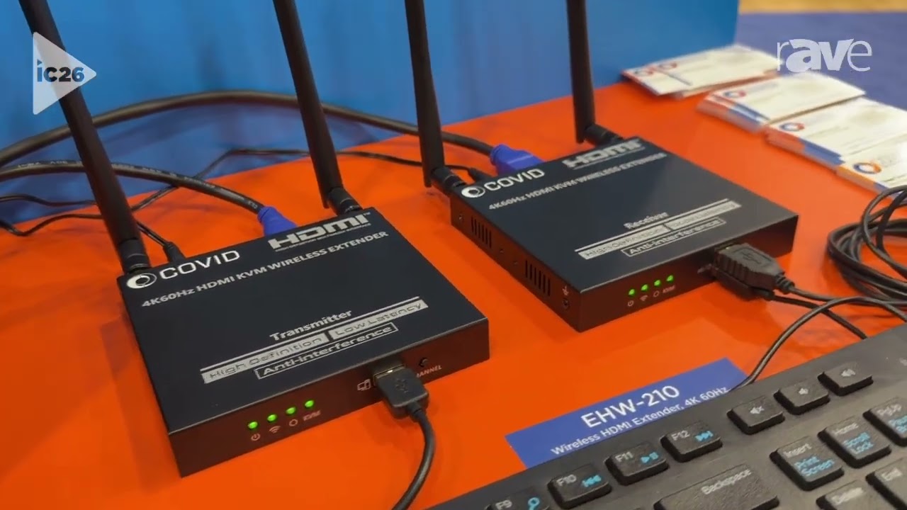 InfoComm 2026: Covid Launches EZ-IP-200