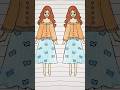 chinky minky ki do aur hamasakal 😱🤯🔥#youtube #vstreamer #video paper doll ka drass up 👗😘