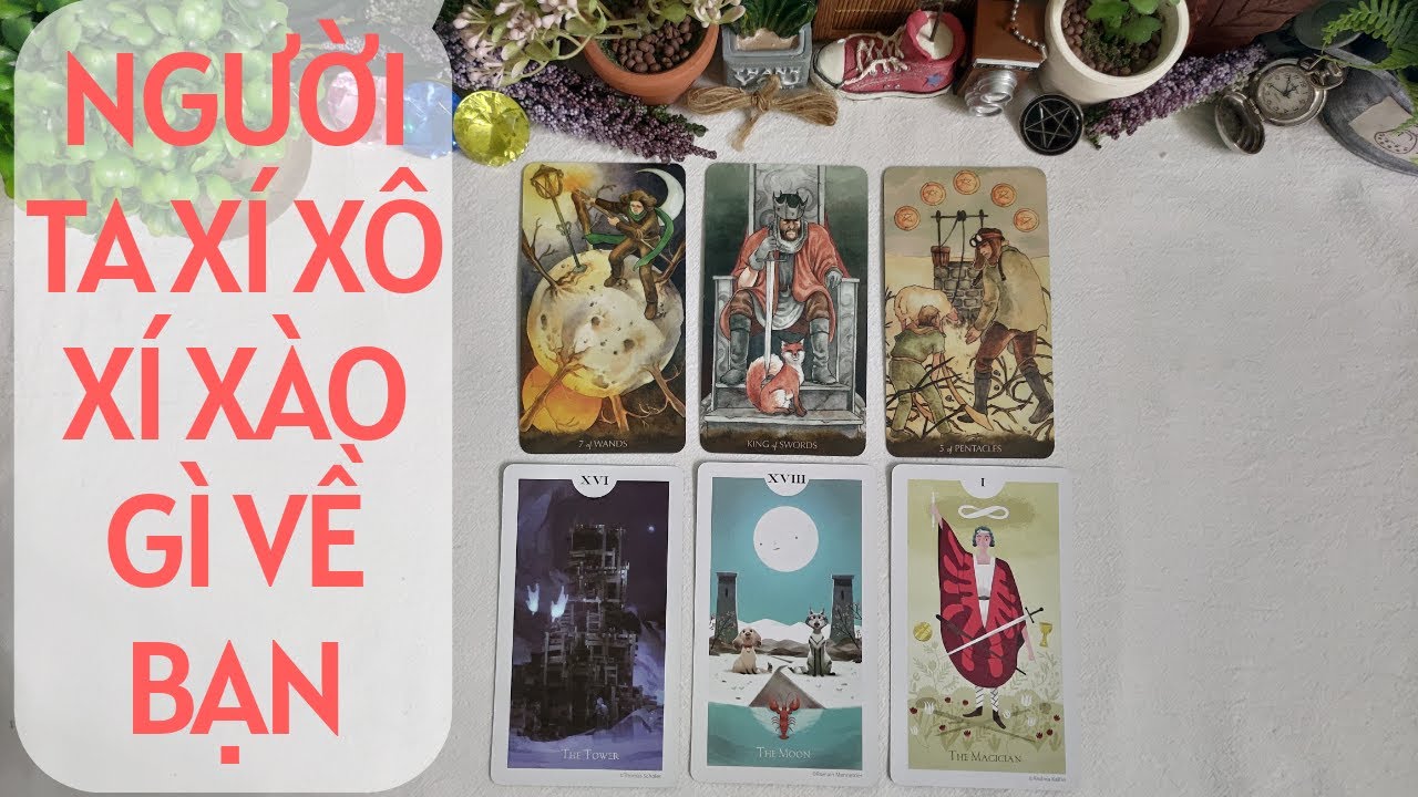 Người ta xí xô xí xào gì về bạn - Chọn 1 tụ bài từ Tarot bánh quy