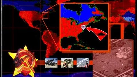 Red alert2 Soviet Campaign Mission 8 (Desecration) 1080P Walkthrough No Commentary