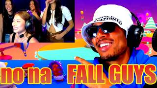 no na Playing Fall Guys is TOTAL CHAOS! 😭🎮 | STREAMPARTY
