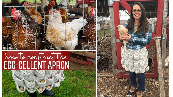 Multi-pocket Egg Collecting Harvest Aprons Chicken Farm Working