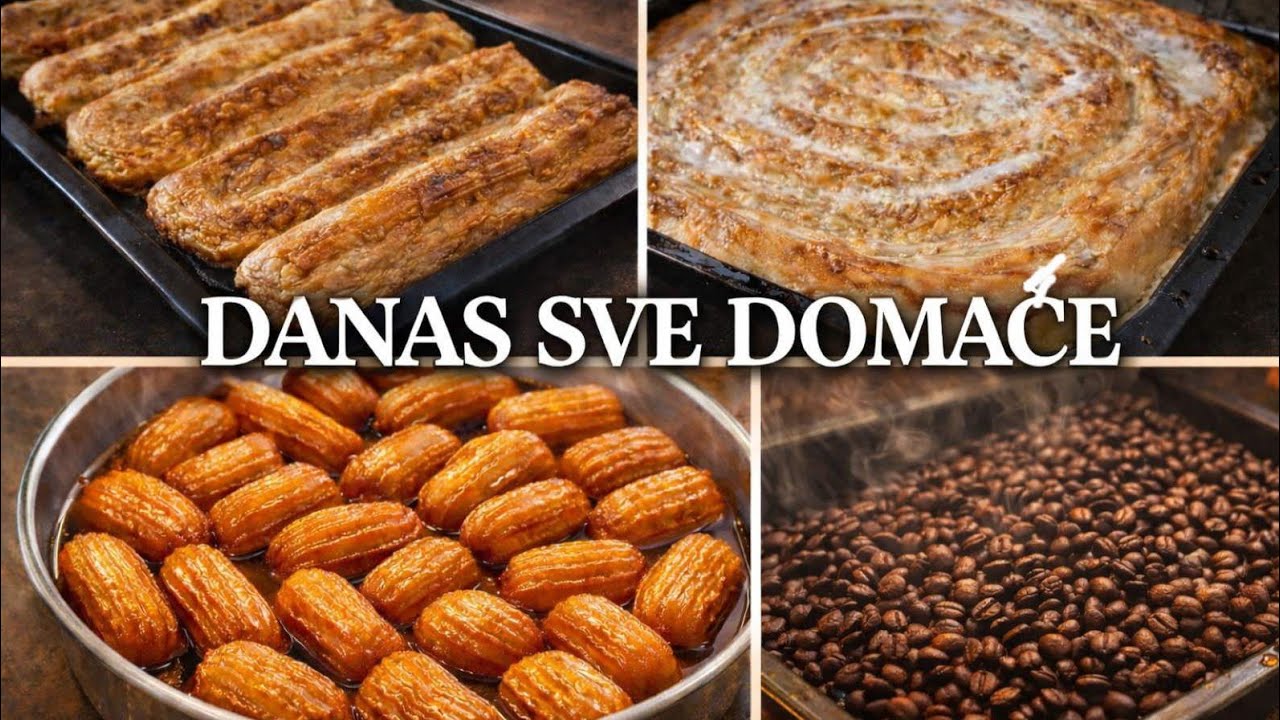 🔥 TRI BOMBE  IZ MOJE KUHINJE ☄️ Najbolje tulumbe + domaća Krompiruša I sirnica 