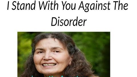 I Stand with you Against the Disorder- Jeanette Armstrong Part 1
