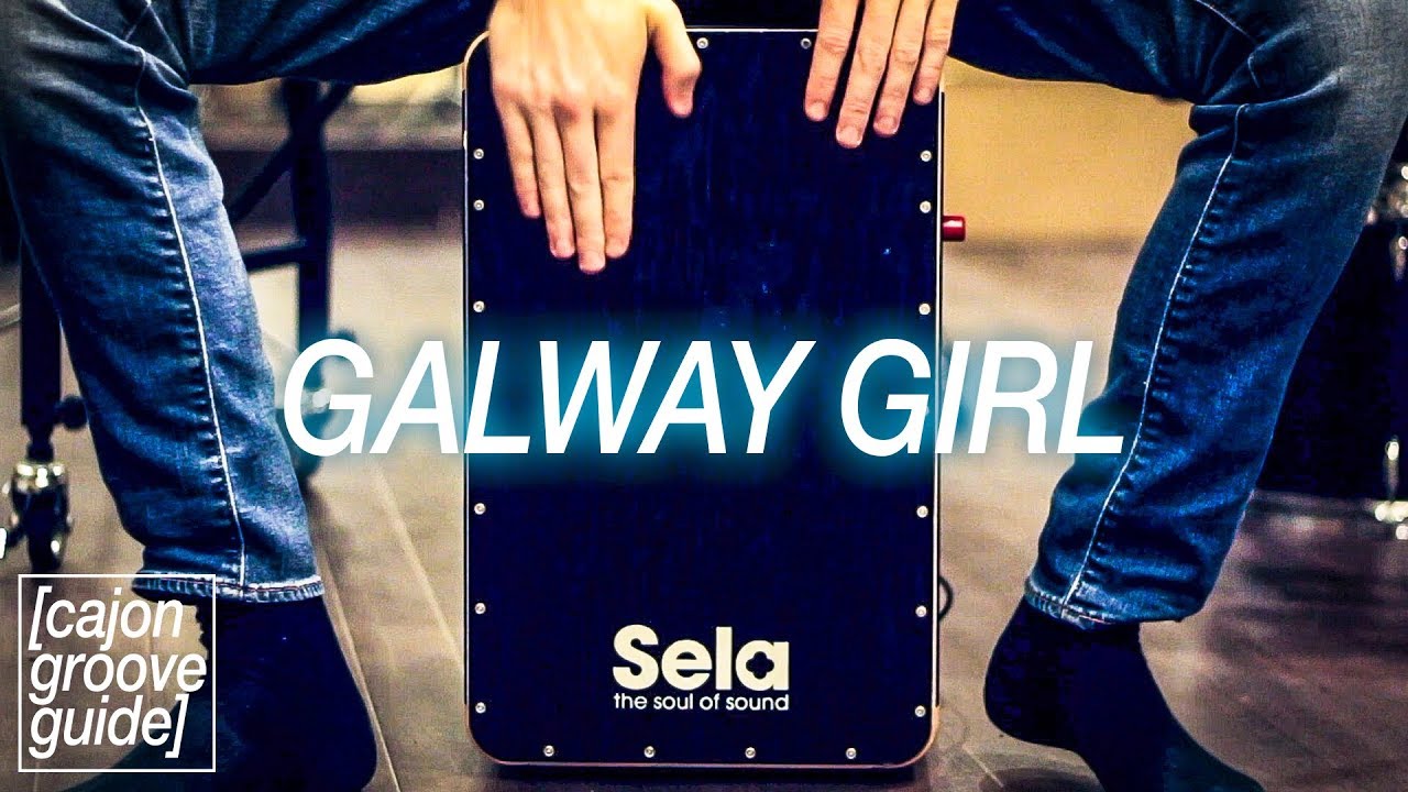 Cajon Lesson How To Play Galway Girl On Cajon (Ed Sheeran) YouTube