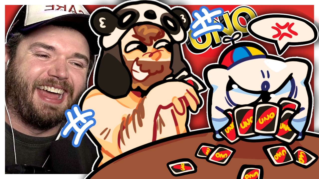 We convinced SMii7Y to play Uno and he hated it